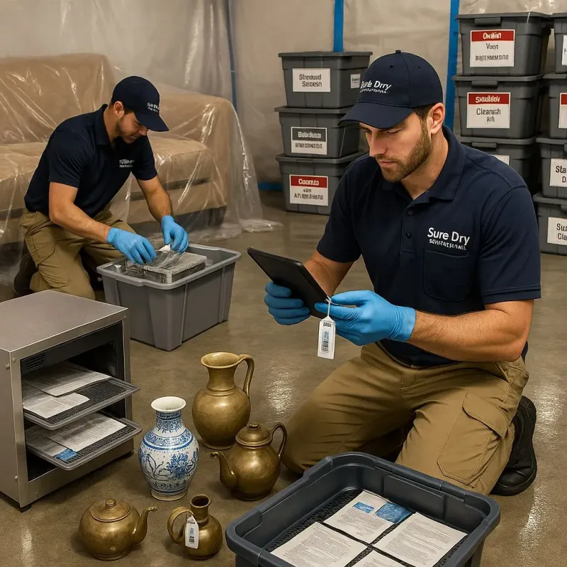 Content Protection and Restoration process in Bartonville, TX